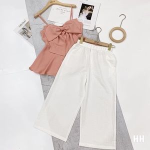 Cute pink top and pant